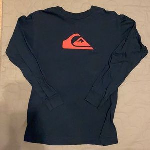 Men’s small blue cotton long sleeve tee